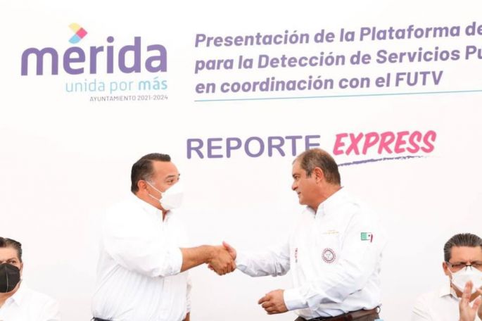 Ayuntamiento de Mérida y FUTV concretan alianza para beneficio de mejores vialidades en Mérida
