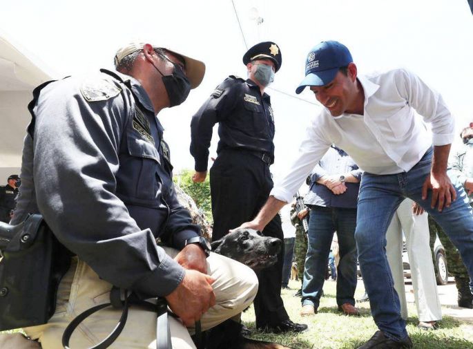 Yucatán fortalece su seguridad con nuevos equipos e instalaciones para la Unidad Canina K-9 de la SSP
