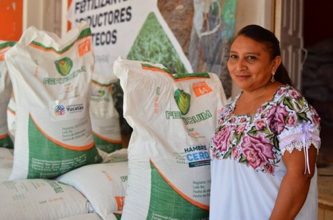 Apoyo de fertilizantes continúa llegando a manos de productores agrícolas del interior del estado