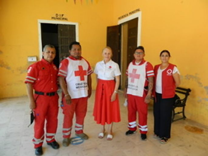 Cruz Roja Mexicana Delegación Yucatán ampliará cobertura prehospitalaria.  