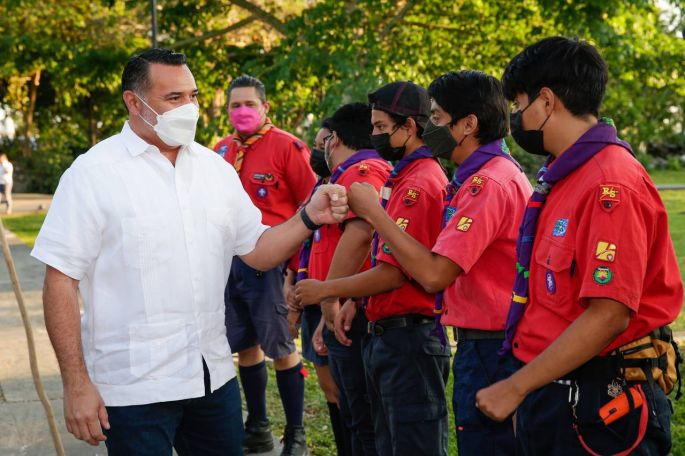 El Alcalde Renán Barrera difunde y promueve los espacios arqueológicos en la niñez