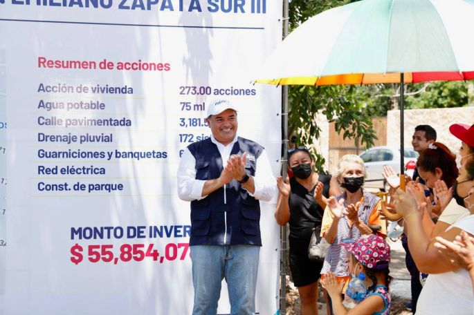 El Alcalde Renán Barrera trabaja para favorecer a las zonas más vulnerables del Municipio