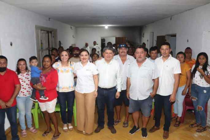 Rindiendo cuentas y escuchando demandas, es la forma de trabajar del PRI: Gaspar Quintal