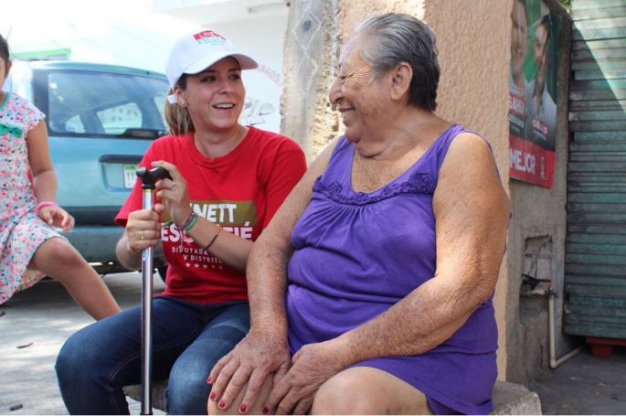 "Sequía de trabajo en el ONMPRI en Yucatán a cargo de Lineth Escoffié