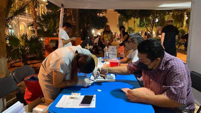 El Ayuntamiento de Mérida continúa con la aplicación de pruebas de VIH, como parte del día mundial de la prevención del SIDA