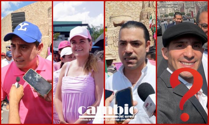 ¿Participó Rommel Pacheco en la marcha en defensa del voto?