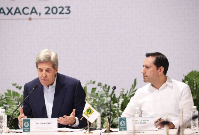 Refrenda el Gobernador Mauricio Vila Dosal el compromiso de su Gobierno con el combate al cambio climático