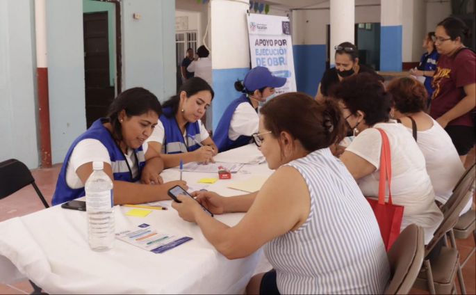 Vecinos de Progreso comienzan a inscribirse para recibir el Apoyo económico por Ejecución de Obra del proyecto del Libramiento de este municipio