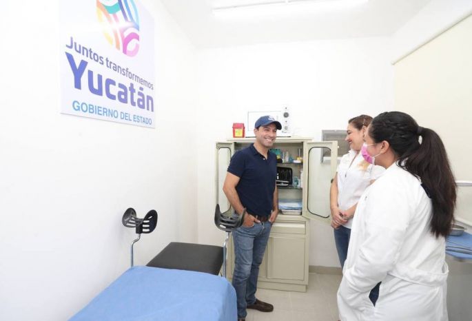 Habitantes de Conkal cuentan ya con mejores instalaciones para la atención de las mujeres y la salud