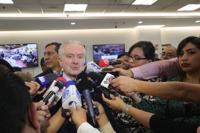 Santiago Creel anuncia que está totalmente determinado de ser candidato presidencial en el 2024