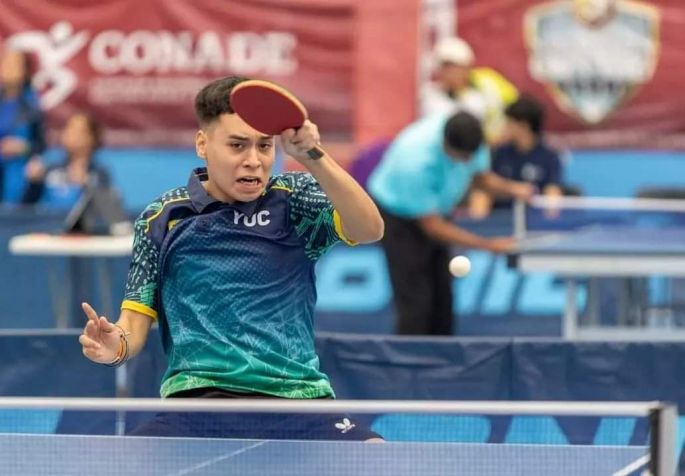 Yucatán gana 2 medallas de oro en Tenis de Mesa