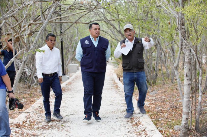 Renán Barrera impulsa espacios de convivencia familiar y ecológica en el Municipio
