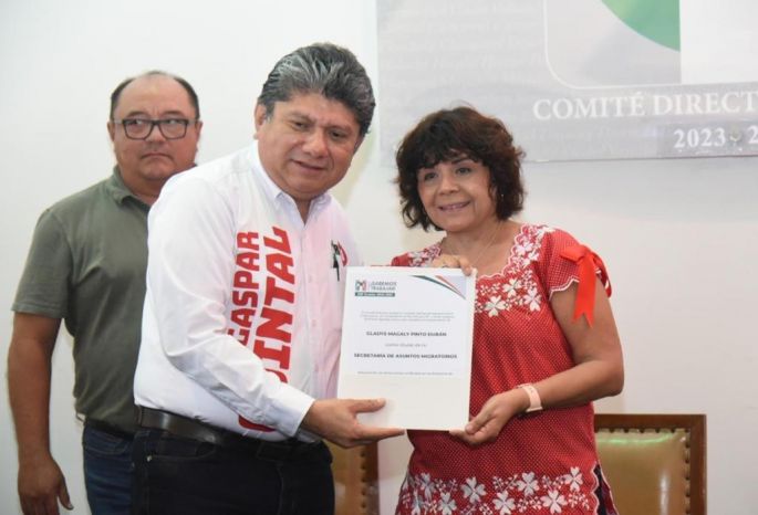 El PRI abraza las causas de los migrantes yucatecos