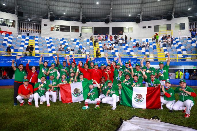 México gana su primera medalla de oro en beisbol de los JCC