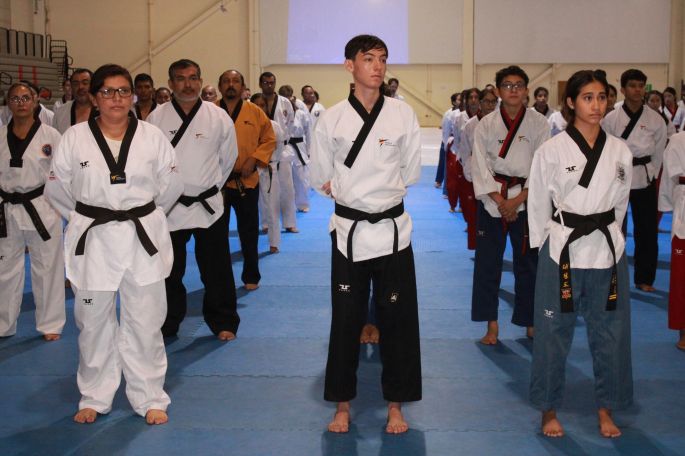 Comienzan a los campamentos regionales de Taekwondo