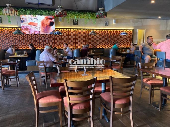 Los restauranteros se dicen "afectados" por el súper peso