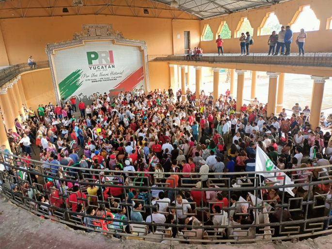 Los priistas de Yucatán y de Campeche ejemplo de unidad con la Alianza por México