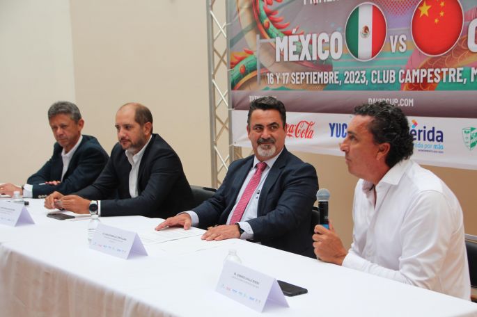 Yucatán será sede de la eliminatoria de tenis de Copa Davis de los equipos de México contra China en la rama varonil