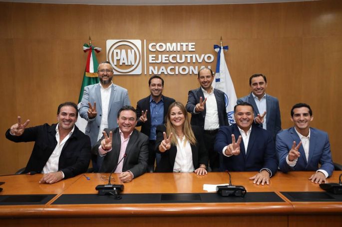 La dirigencia del PAN se reúne con la mesa política de Yucatán