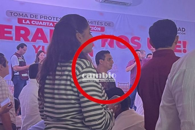 Líder magisterial abandona sus labores por evento partidista 