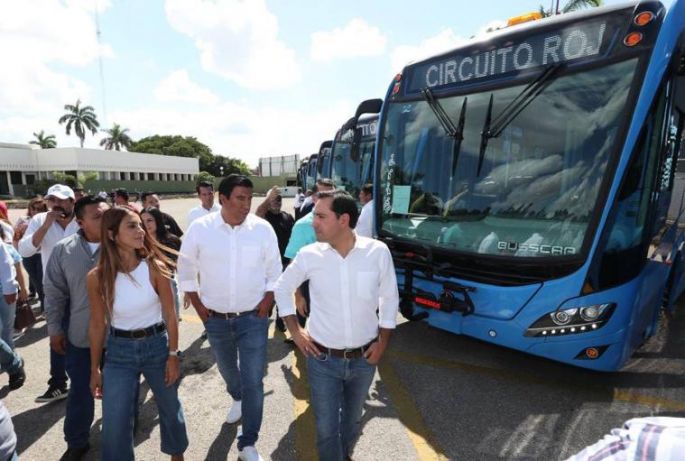 Presenta el Gobernador Mauricio Vila la nueva Ruta Circuito Rojo que se suma al sistema “Va y ven”