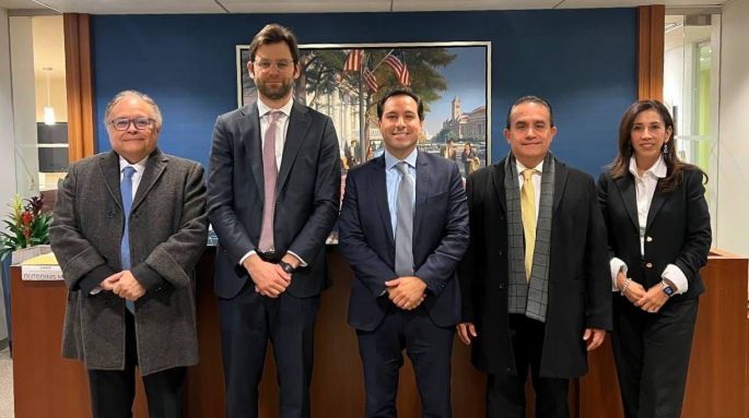 Presenta el Gobernador Mauricio Vila ante empresarios y representantes gubernamentales estadounidenses ventajas de invertir en Yucatán