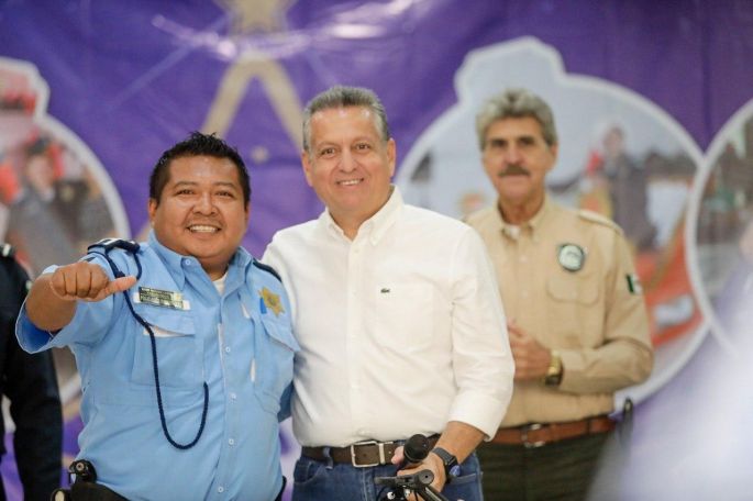 El Alcalde Alejandro Ruz reconoce la eficiente labor de la Policía Municipal de Mérida