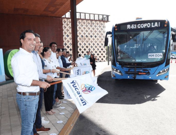 Presenta el Gobernador Mauricio Vila Dosal la nueva ruta del Va y ven “Centro-Copó-La Isla”