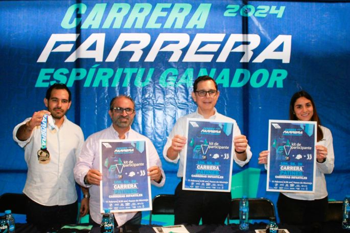 Presentan la Carrera Atlética Farrera