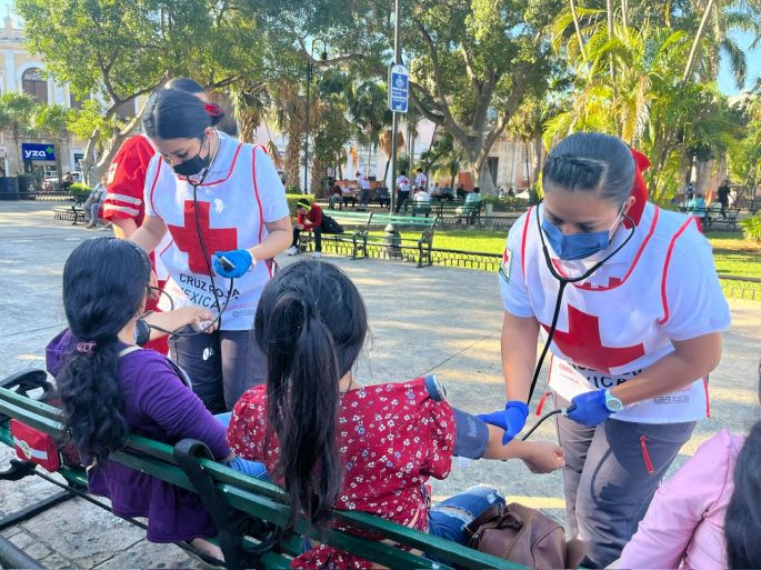 Cruz Roja Mexicana celebrará 114 años fomentando el cuidado de la salud.