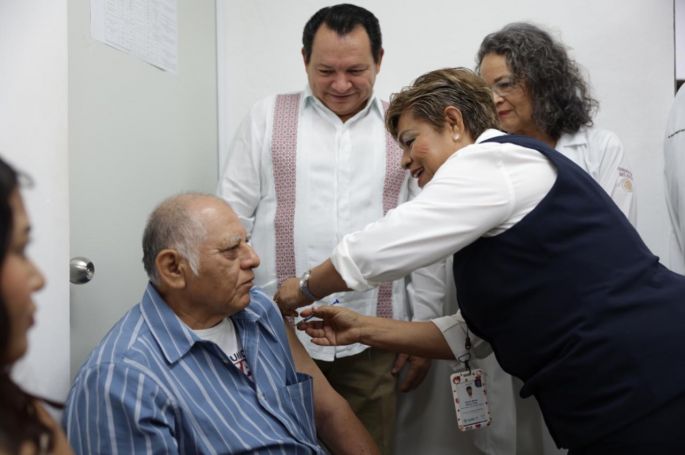 Arranca en Yucatán la semana nacional de vacunación 