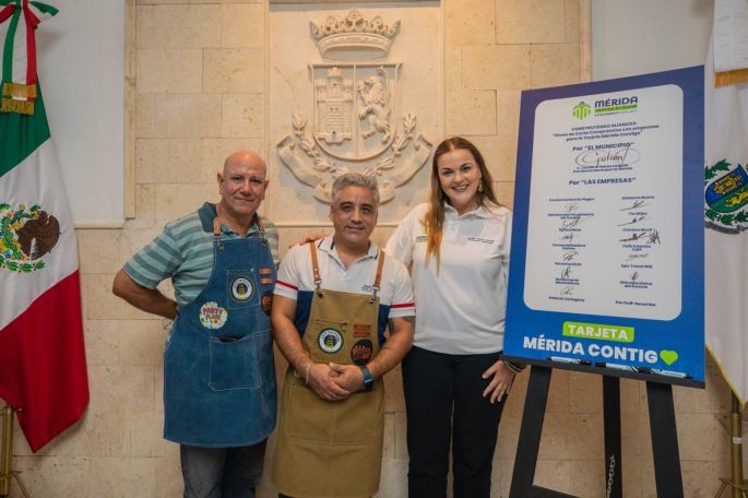 Cecilia Patrón suma esfuerzos con empresas para mejorar la calidad de vida de personas mayores y con discapacidad en Mérida