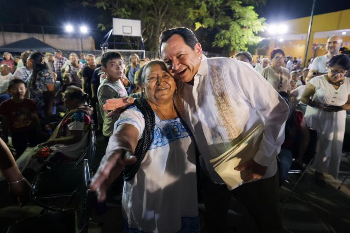 El Gobierno del Renacimiento Maya atiende las necesidades de la población en comisaria meridana de Cholul  