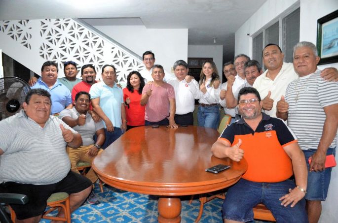 San Felipe es ejemplo y orgullo del priismo yucateco: Gaspar Quintal 