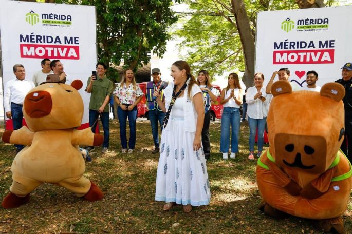 Con “Mérida me motiva” jóvenes meridanos recuperarán espacios públicos para la comunidad: Cecilia Patrón