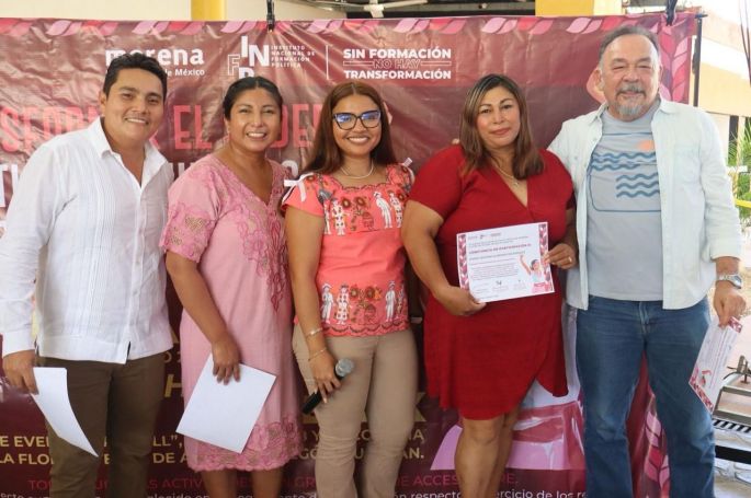 Morena Yucatán impulsa el liderazgo político de las mujeres