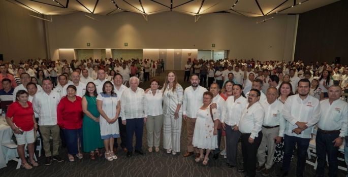 Reconoce Cecilia Patrón a las y los trabajadores yucatecos