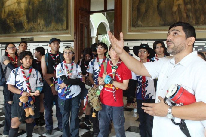Scouts de todo el país conocen legado cultural de Yucatán