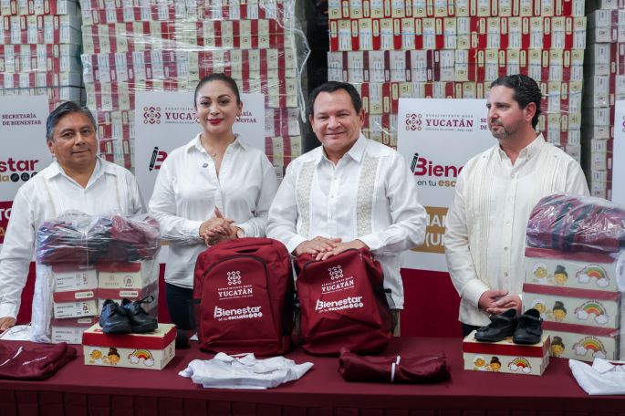 Gobierno del Estado inicia entrega de útiles de “Bienestar en tu Escuela”