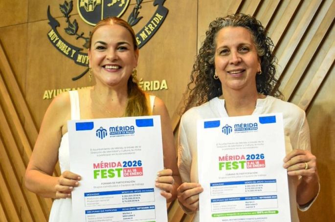 Ayuntamiento presenta convocatoria para participar en el Mérida Fest 2026
