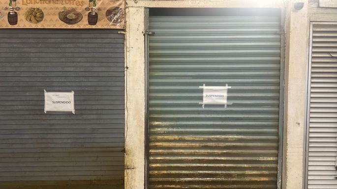 Suspensión temporal a dos locales del mercado de Santa Ana por disturbios