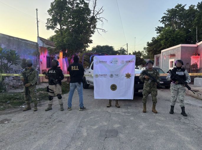 DIEZ PERSONAS DETENIDAS DURANTE CATEO POR NARCOMENUDEO EN LA COLONIA MELITÓN SALAZAR