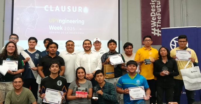 UPY gana tres primeros lugares en concurso de robótica