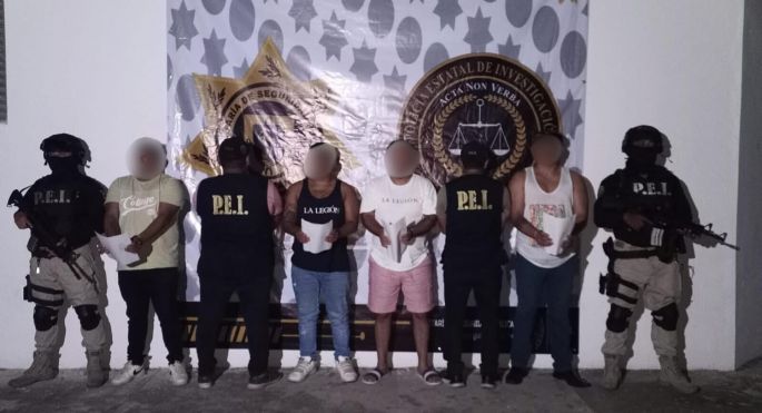 Por violenta agresión, detienen a padrino de un anexo y cuatro sujetos más  