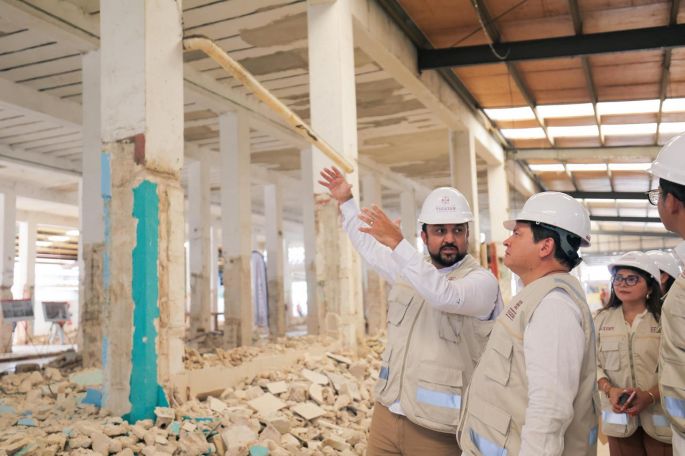 Gobierno del Renacimiento Maya inicia construcción del nuevo mercado de Ticul