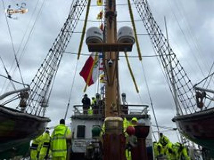 Buque Escuela Velero Cuauhtémoc zarpa para realizar pruebas de Aceptación en la mar por 72 horas