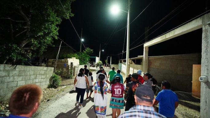 Siguen las mejoras para los habitantes de Oxkutzcab 