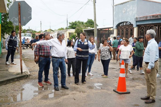 Intensifica Cecilia Patrón los servicios urbanos en zonas afectadas por lluvias