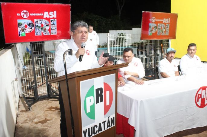 El PRI gobierna con hechos, no con palabras: Gaspar Quintal 