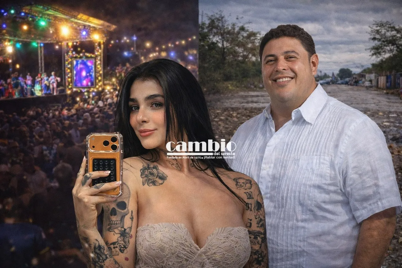 Kanasin se cae a pedazos … pero el alcalde prefiere traer a Karely Ruiz